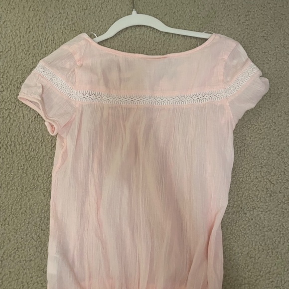 Pink Ruffle Top - Picture 2 of 3